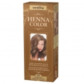 Krāsojošs augu matu balzams Henna Color Hazelnut