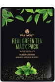 Īsta sejas maska zaļā tēja Pax Moly