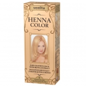 Krāsojošs augu matu balzams Henna Color Sunny Blond