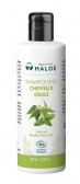 Šampūns ar piparmētru un nātru ekstraktiem taukainiem matiem organisks Sheveux gras, 200 ml