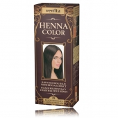 Krāsojošs augu matu balzams Henna Color Black Chocolade