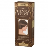 Krāsojošs augu matu balzams Henna Color Chestnut