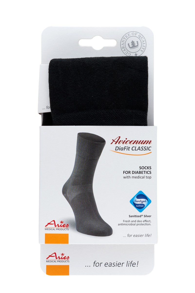 Мужские носки для пациентов с сахарным диабетом Avicenum Diafit