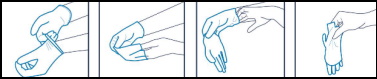 Инструкция как снять перчатки
