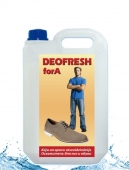 Освежитель для ног и обуви 'forA Deofresh' с антигрибковыми свойствами, 5 L