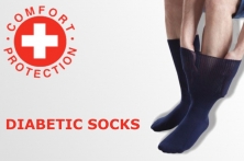 Медицинские носки без резинки для пациентов с диабетом