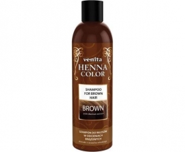 Шампунь для волос коричневых оттенков Venita Henna Color Brown